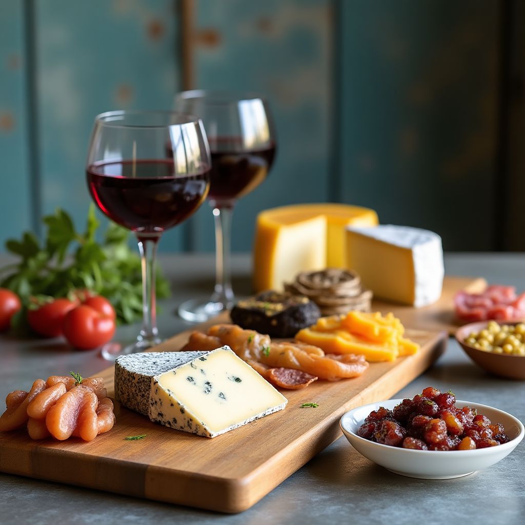 Degustación de vinos y productos regionales