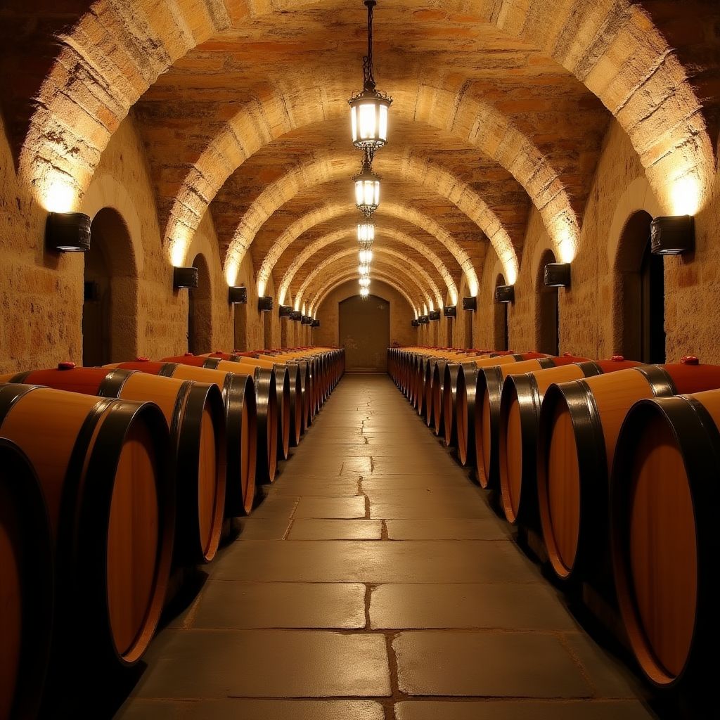 Visita a antigua bodega con barricas tradicionales